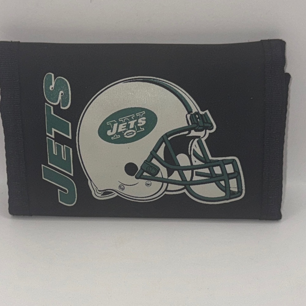 NY  Jets Wallet with Helmet Design